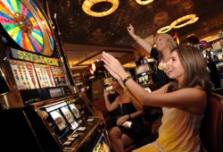 Vrouwen in het casino