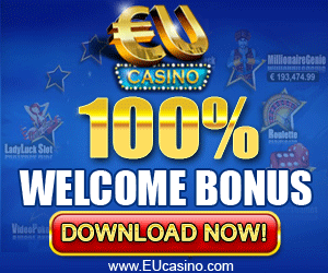 EU Casino welkomstbonus banner