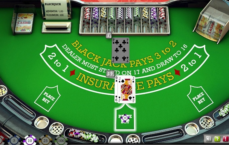 Blackjack bij Amsterdams Casino